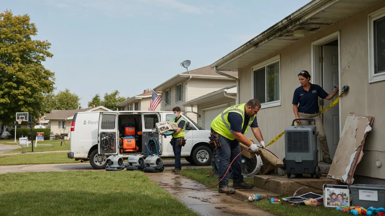 Water Damage Restoration in New Berlin, PA near me